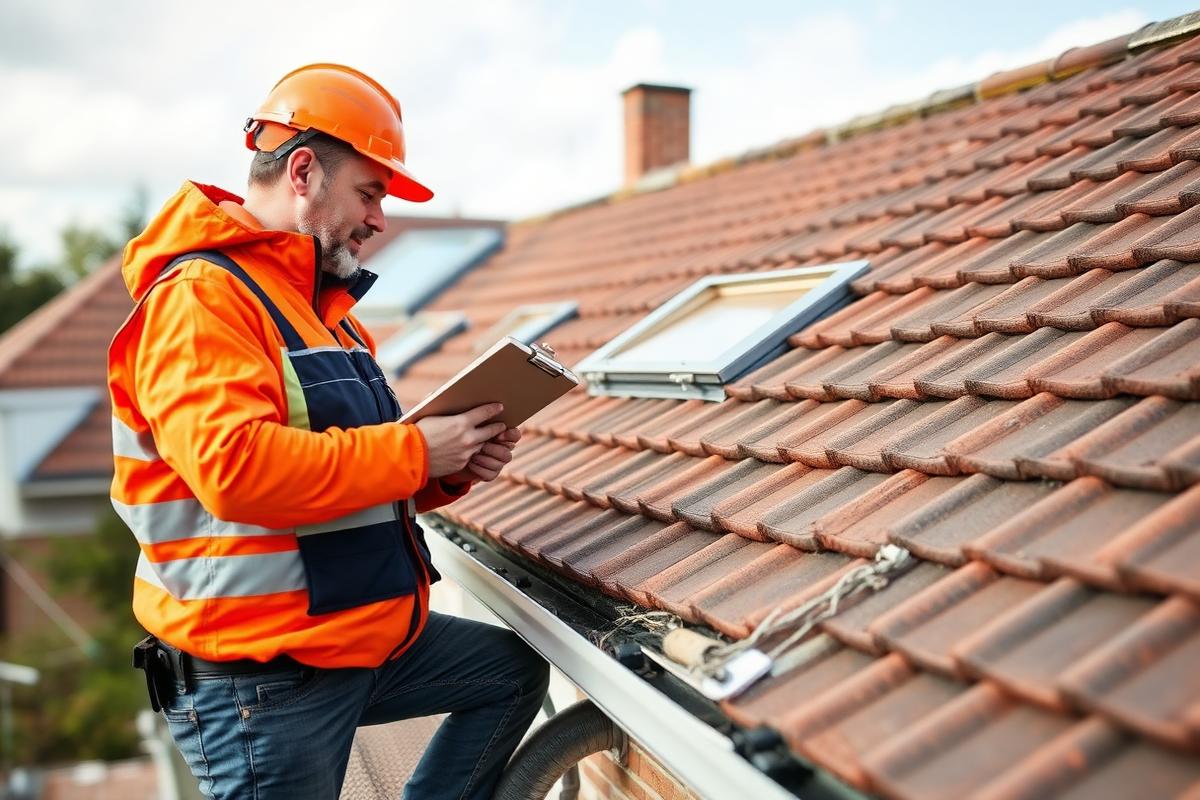 Dakinspectie van een woning in Middelburg